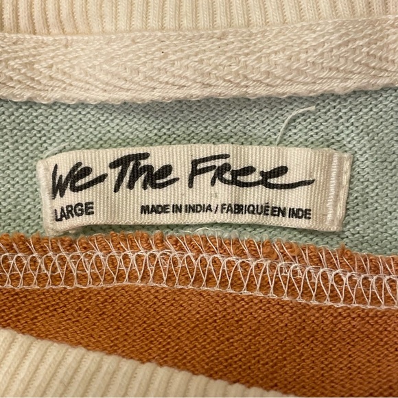 WE THE FREE Sinead Long Sleeve Tee in Ivory - Picture 5 of 8